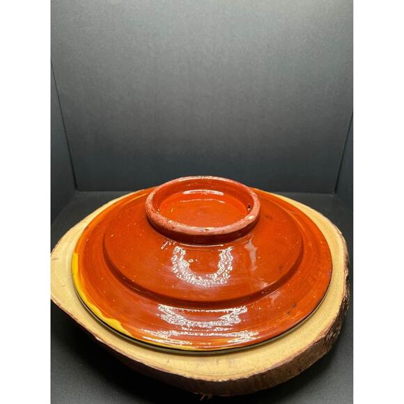 Vintage Handpainted Moroccan Mandala Plate - Picture 9 of 10